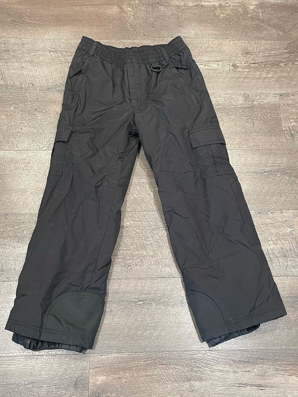 Sport Essentials Kids Black Cargo Snow Pants Size 10